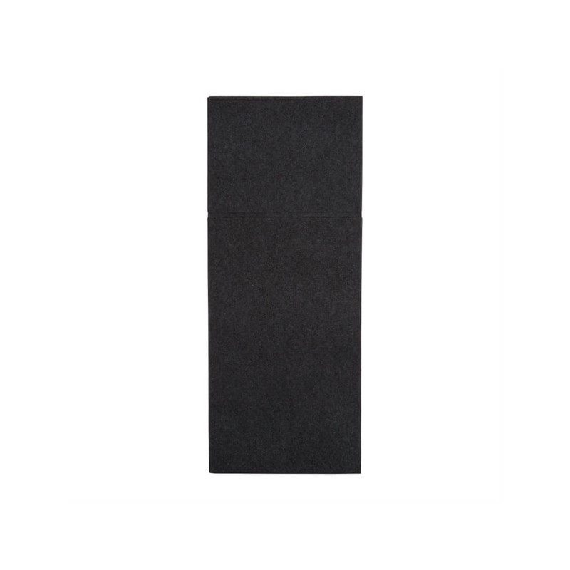 Tablin 40cm 8fold Black Napkin ( 10 x 50's )