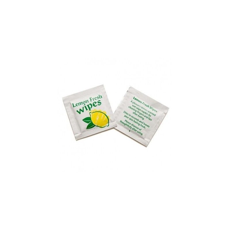 NEW' Lemon Scented Hand Wet Wipes (1000)