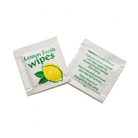 NEW' Lemon Scented Hand Wet Wipes (1000)