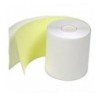 2 Ply  White / Yellow till rolls 76x70x12 Box 20's