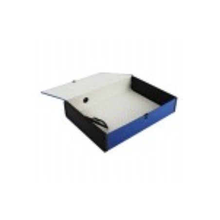 Q-Connect Box File Foolscap Blue