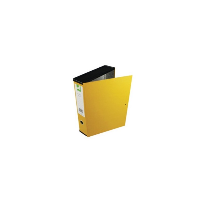 Q-Connect Box File Foolscap Yellow