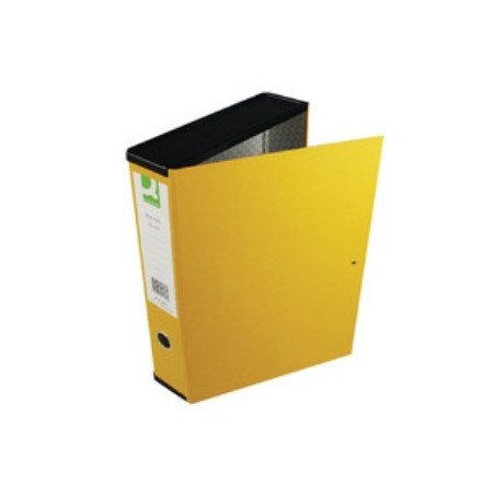 Q-Connect Box File Foolscap Yellow
