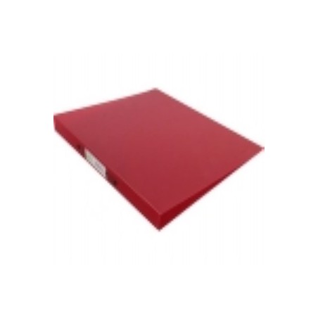 Q-Connect 2 Ring Binder A4 Frosted Red