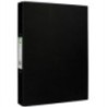 Q-Connect 2 Ring Binder A4 25mm Paper Over Board Black