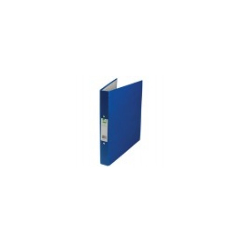 Q-Connect 2 Ring Binder A4 25mm Paper Over Board Blue