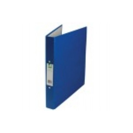 Q-Connect 2 Ring Binder A4 25mm Paper Over Board Blue