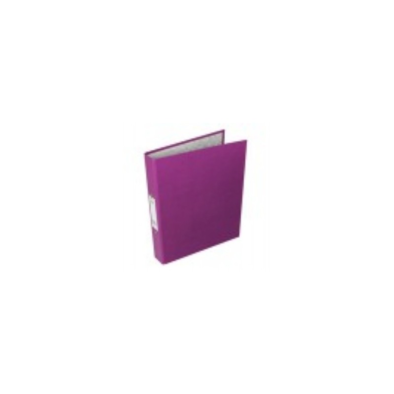 Q-Connect 2 Ring Binder A4 25mm Paper Over Board Purple