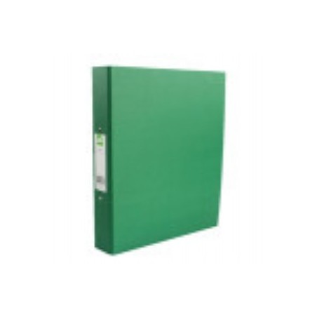 Q-Connect 2 Ring Binder A4 25mm Paper Over Board Green