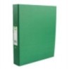 Q-Connect 2 Ring Binder A4 25mm Paper Over Board Green