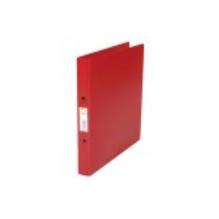 Q-Connect 2 Ring Binder A4 25mm Polypropylene Red