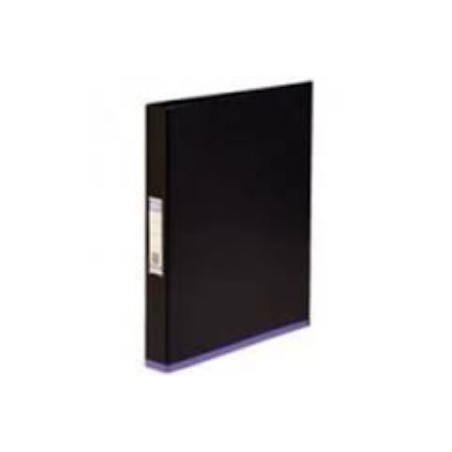 Elba Mycolour A4 Ring Binder Black and Purple