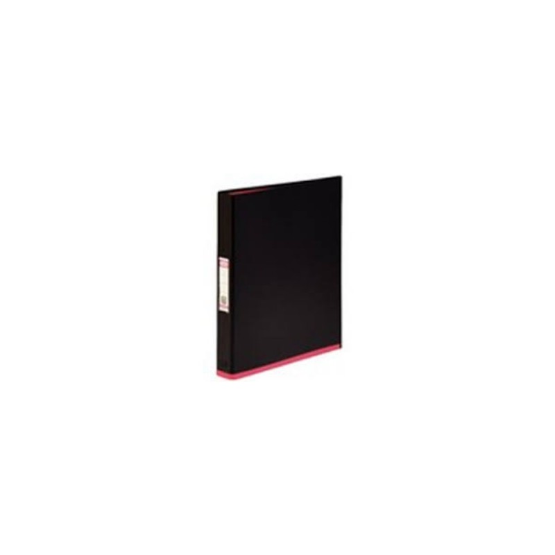 Elba Mycolour A4 Ring Binder Black and Pink