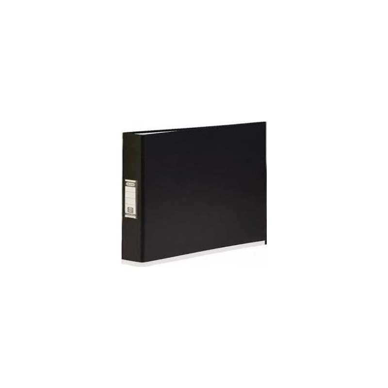 Elba Mycolour A4 Ring Binder Black and Lime