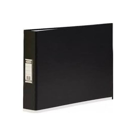 Elba Mycolour A4 Ring Binder Black and Lime