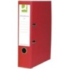 Q-Connect Paper Over Board Red Lever Arch Foolscap File (Pack of 10) KF20031