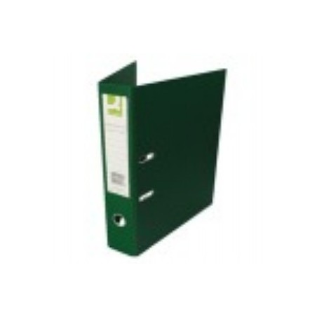 Q-Connect Lever Arch File Foolscap Polypropylene Green