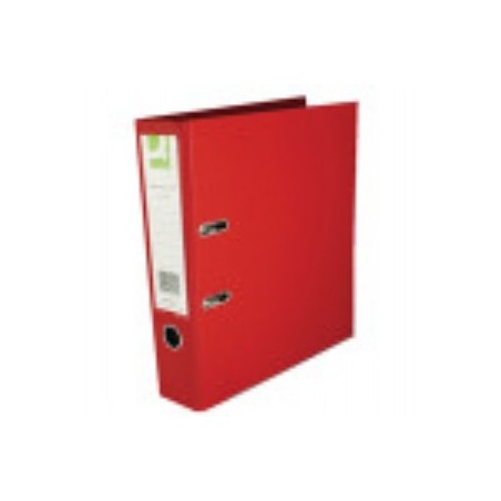 Q-Connect Lever Arch File A4 Polypropylene Red