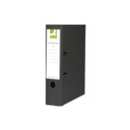 Q-Connect Lever Arch File Foolscap Polypropylene Black