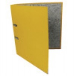 Q-Connect Lever Arch File A4 Paper-Backed Yellow