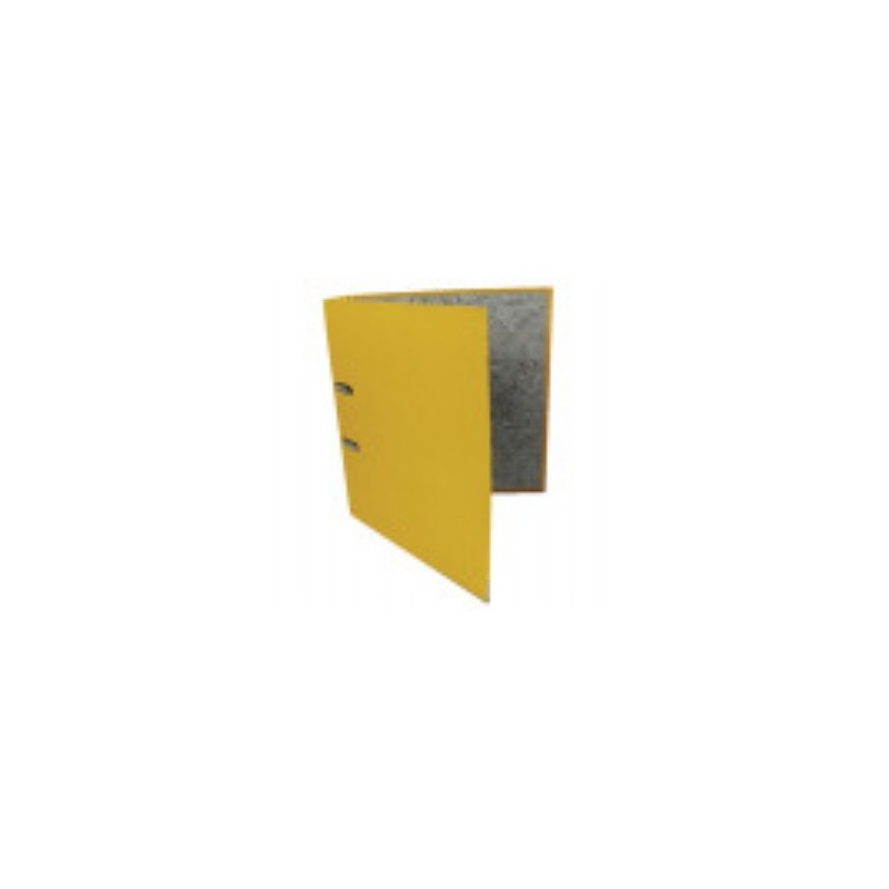 Q-Connect Lever Arch File A4 Paper-Backed Yellow