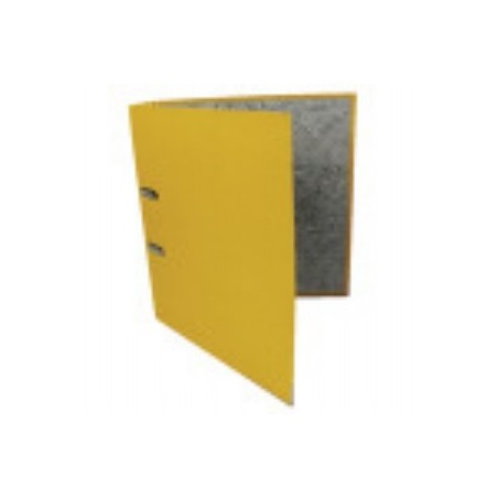 Q-Connect Lever Arch File A4 Paper-Backed Yellow