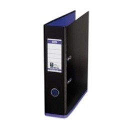 Mycolour A4 Lever Arch File Black/Purple