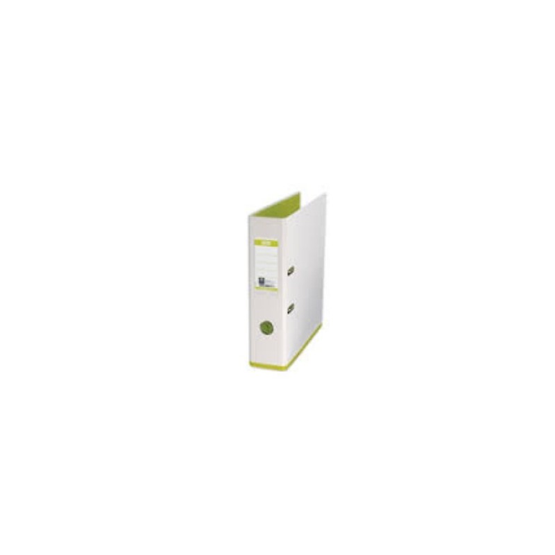 Mycolour A4 Lever Arch File White/Lime