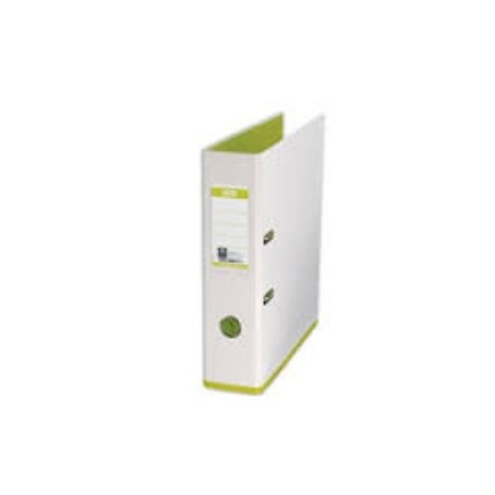 Mycolour A4 Lever Arch File White/Lime