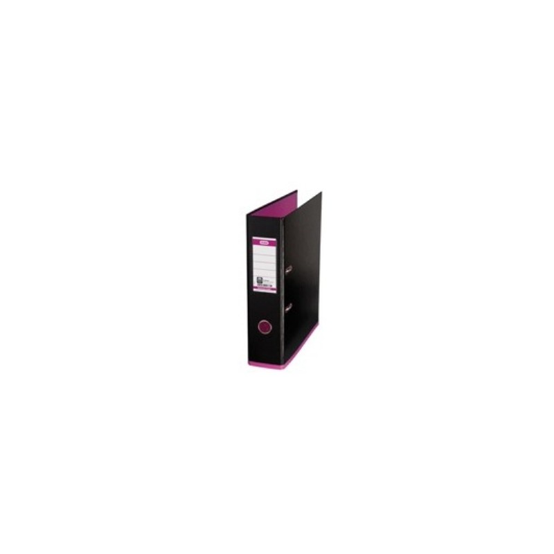 Mycolour A4 Lever Arch File Black/Pink