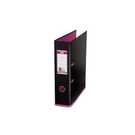 Mycolour A4 Lever Arch File Black/Pink