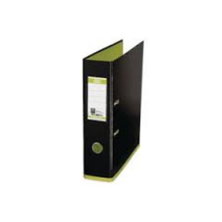 Mycolour A4 Lever Arch File Black/Lime