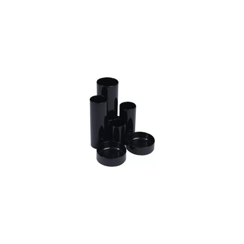 Q-Connect Black Tube Desk Tidy MPTUBKPBLK