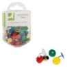 Q-Connect Drawing Pin Coloured Head (Pack of 1200) KF02020Q