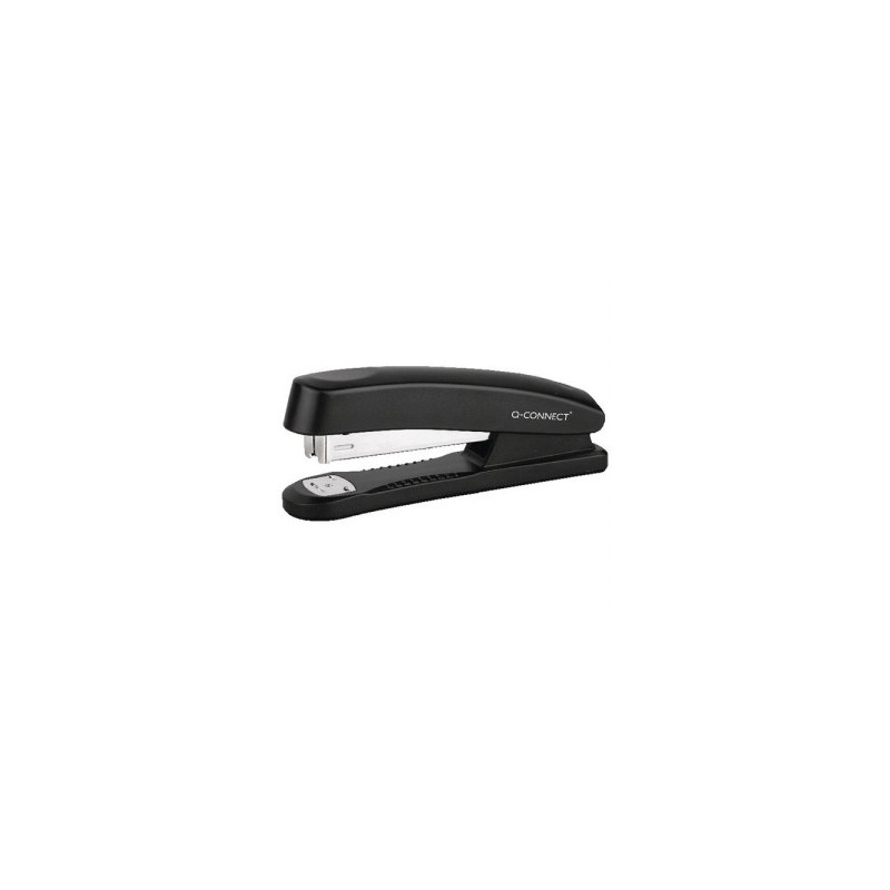 Q-Connect Plastic Full Strip Stapler Black KF01057