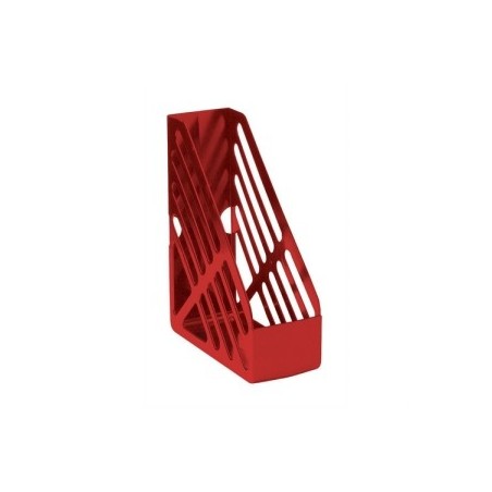 Q-Connect Red Magazine Rack CP073KFRED