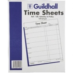 Guildhall Time Sheet 254 x...