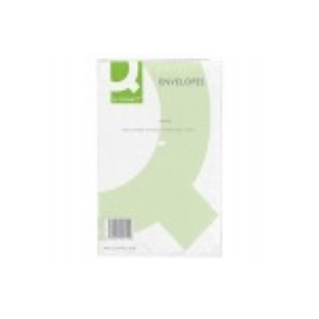 Q-Connect Envelope C4 100gsm Plain Peel and Seal White 1P27 Pack of 250