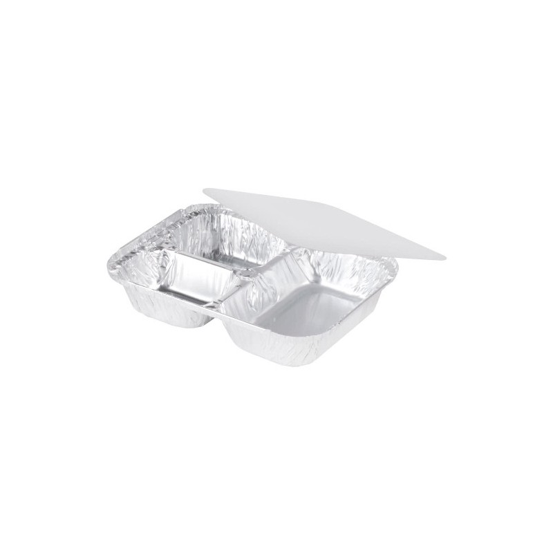 Lid for 3 Comp Foil Tray (800's)