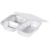 Lid for 3 Comp Foil Tray (800's)