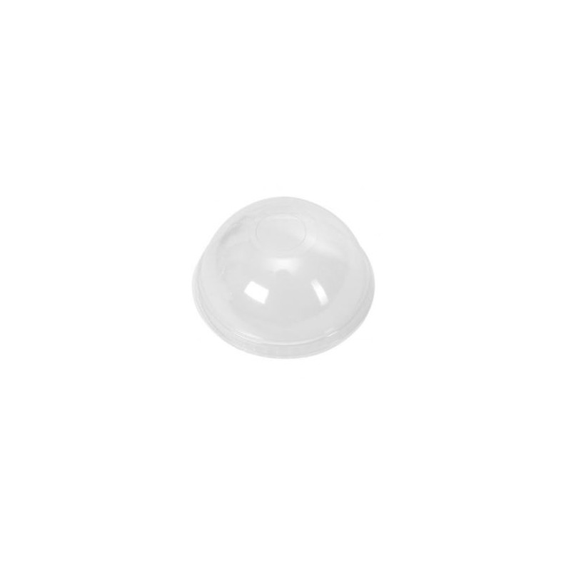 9/12/16/20 OZ CLEAR DOME LID WITH HOLE