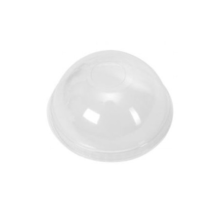 9/12/16/20 OZ CLEAR DOME LID WITH HOLE