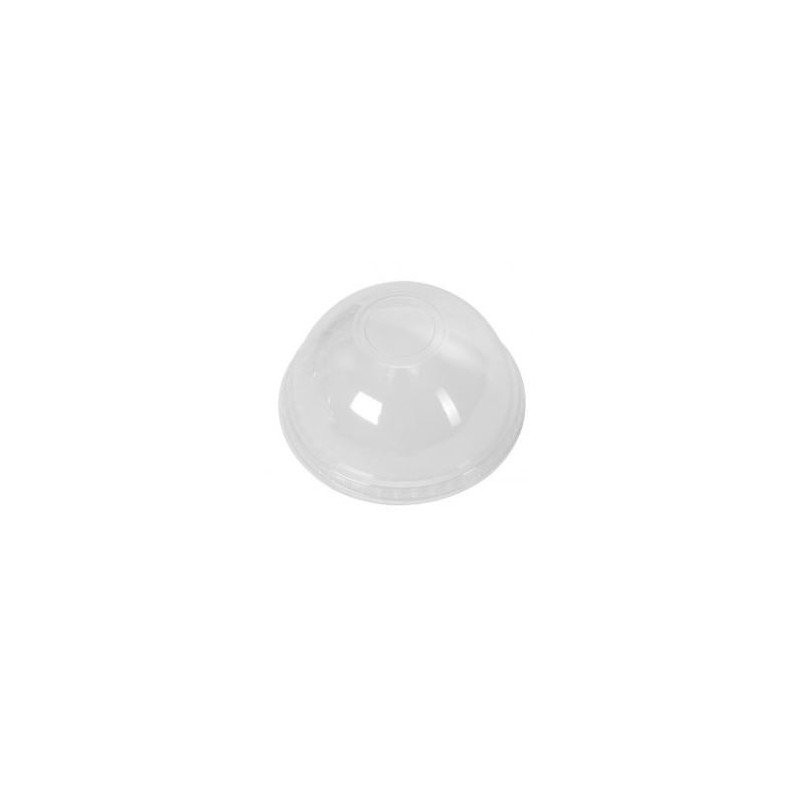 9/12/16/20 OZ CLEAR DOME LID NO HOLE