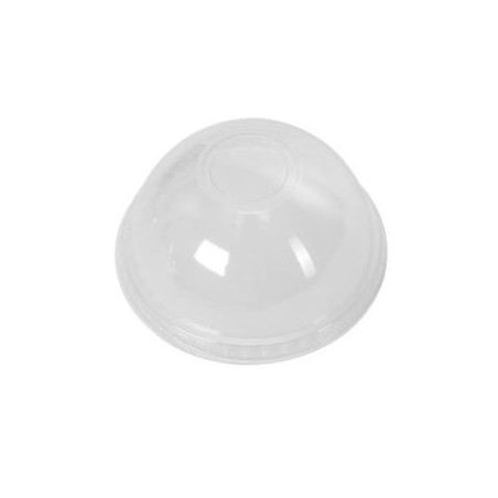 9/12/16/20 OZ CLEAR DOME LID NO HOLE
