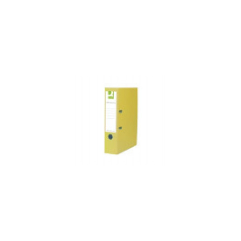 Q-Connect Lever Arch File Foolscap Polypropylene 70mm Yellow