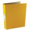 Q-Connect 2 Ring Binder A4 25mm Paper Over Board Yellow