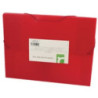 Q-Connect Elasticated Box File Red